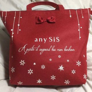 エニィスィス(anySiS)のanysis 2018年福袋のバッグ(ショップ袋)