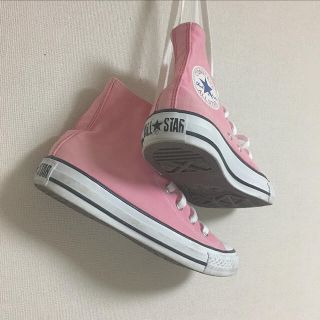 ◎新品◎未使用◎CONVERSE ハイカット ピンク 24.5㌢