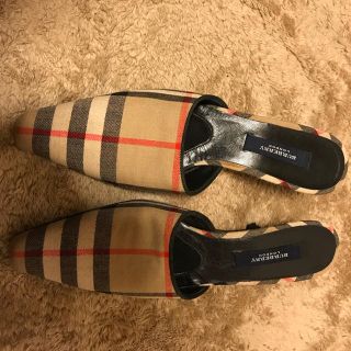 バーバリー(BURBERRY)のバーバリー ミュール(ミュール)