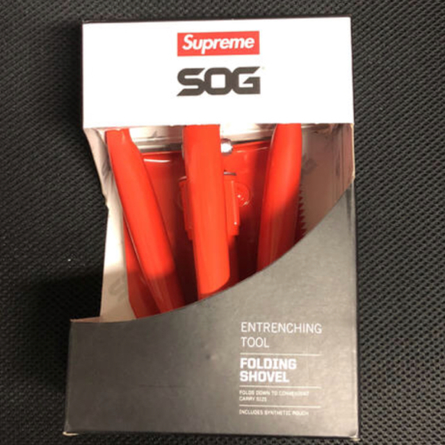 17aw Supreme SOG Collapsible Shovel ショベル