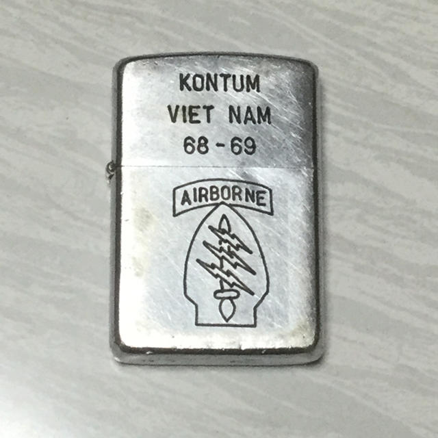 ベトナムZIPPO☆1970年製☆特殊部隊検索用 - タバコグッズ