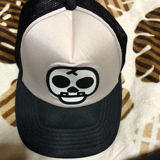 アベイシングエイプ(A BATHING APE)のbaby milo ape キャップ エイプ スカル 迷彩 メッシュ ニット帽(その他)