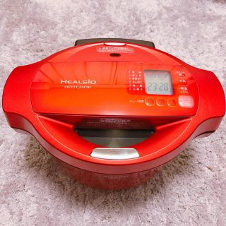 シャープ(SHARP)のヘルシオ ホットクック KN-HT99A-R 1.6L(調理機器)