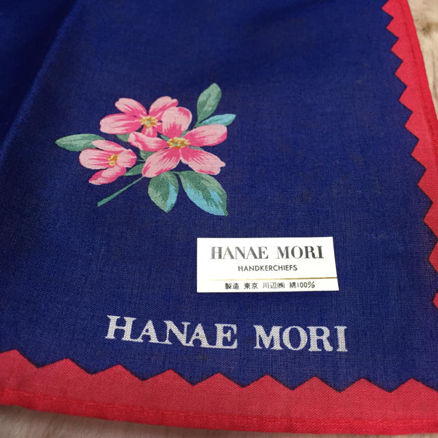 HANAE MORI(ハナエモリ)のMORI HANAE ハンカチ➀ レディースのファッション小物(ハンカチ)の商品写真