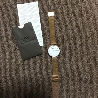 ダニエルウェリントン(Daniel Wellington)のダニエルウェリントン 時計 ピンクゴールド (腕時計)