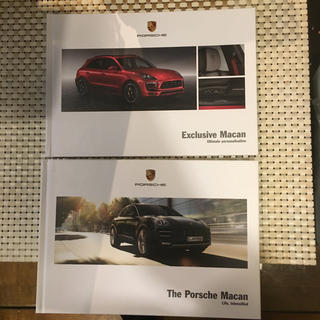 ポルシェ(Porsche)のポルシェ  マカン 2017 パンフレット 2冊(カタログ/マニュアル)