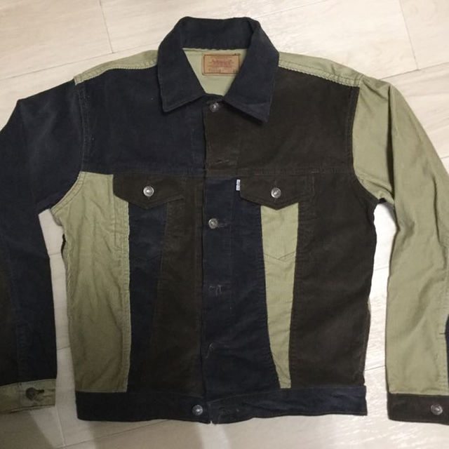 80s 90s Levi's クレイジーパターン コーデュロイ ジャケット