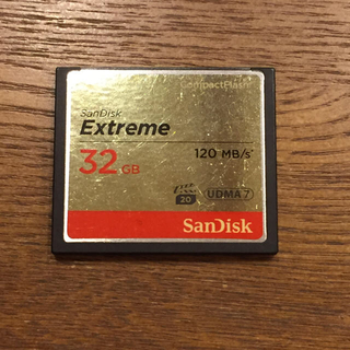 サンディスク(SanDisk)の[サンディスク]コンパクトフラッシュ32GB(その他)
