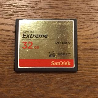 サンディスク(SanDisk)の[サンディスク]コンパクトフラッシュ32GB(その他)