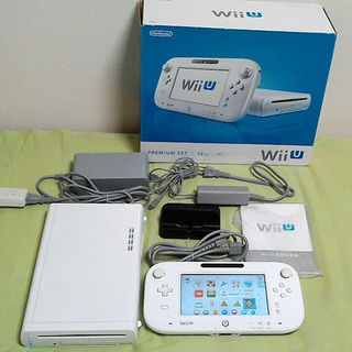 ウィーユー(Wii U)の任天堂wiiu　スプラトゥーンがすぐ遊べるセット（32G）正常動作確認済み(家庭用ゲーム機本体)