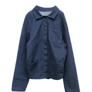 アメリヴィンテージ(Ameri VINTAGE)のONE WASH VOLUME DENIM JK ameri  (Gジャン/デニムジャケット)