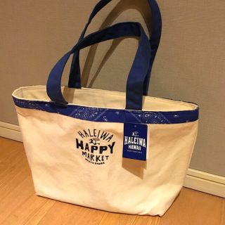 ハレイワ(HALEIWA)のハレイワ★保冷トートバッグ★新品★ブルー(エコバッグ)