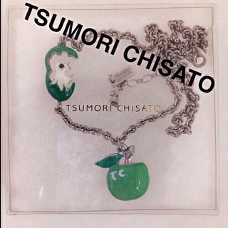 ツモリチサト(TSUMORI CHISATO)の《ツモリチサト》林檎と小鳥のネックレス(ネックレス)