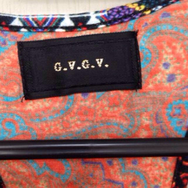 G.V.G.V.(ジーヴィジーヴィ)のg.v.g.v ペイズリー柄タンクトップ レディースのトップス(タンクトップ)の商品写真