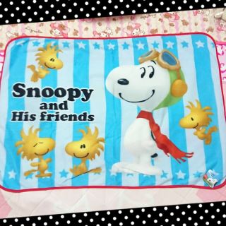 スヌーピー(SNOOPY)のスヌーピー ひざ掛け(おくるみ/ブランケット)