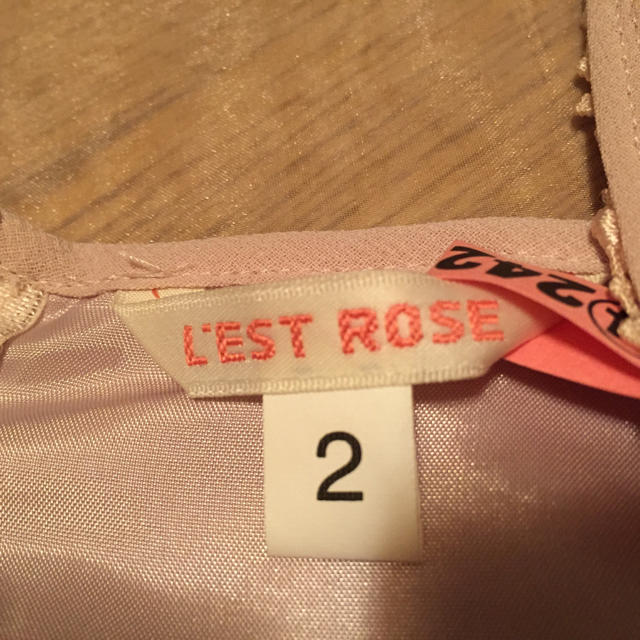 L'EST ROSE(レストローズ)のLEST ROSE パーティ ドレス レディースのフォーマル/ドレス(その他)の商品写真