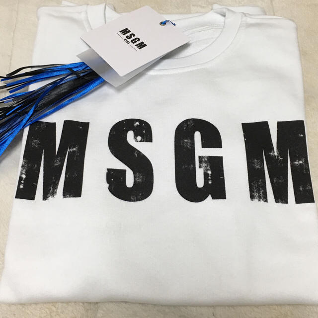 MSGM(エムエスジイエム)の2018 SS 新作✨ MSGM ロゴプリントスウェット レディースのトップス(トレーナー/スウェット)の商品写真