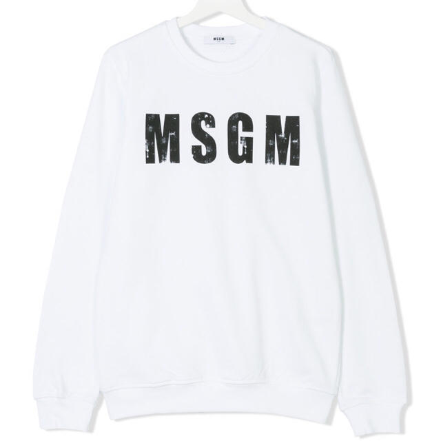 MSGM(エムエスジイエム)の2018 SS 新作✨ MSGM ロゴプリントスウェット レディースのトップス(トレーナー/スウェット)の商品写真