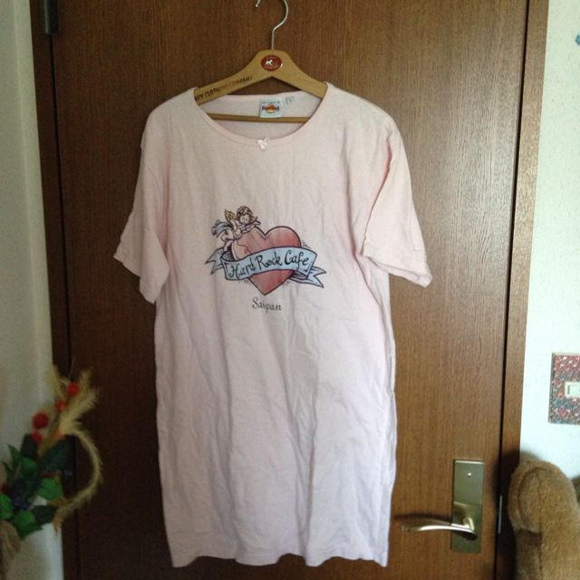 Tシャツワンピ レディースのトップス(Tシャツ(半袖/袖なし))の商品写真