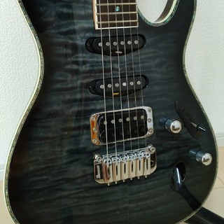 アイバニーズ(Ibanez)の武田様専用ibanez  ギター SAシリーズ SA360QM 黒色(エレキギター)