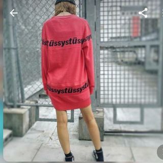 STUSSY デザインミニワンピ