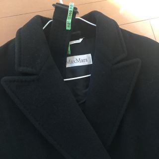 マックスマーラ(Max Mara)のMax Mara ロングコート 黒(ロングコート)