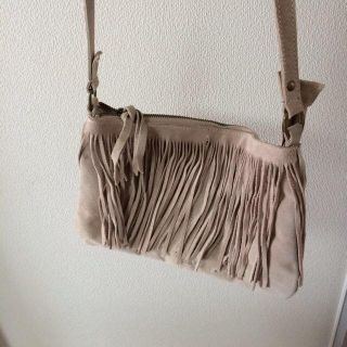 ザラ(ZARA)のZARA☆フリンジポシェット(ショルダーバッグ)