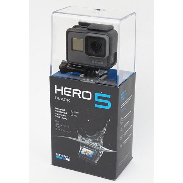 ビデオカメラゴープロ5  goprohero5 black 国内正規品