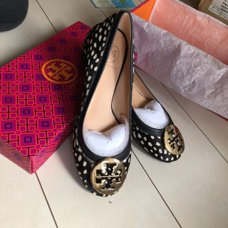 トリーバーチ(Tory Burch)のトリーバーチ ハラコ パンプス 22148005 サイズ7(ハイヒール/パンプス)