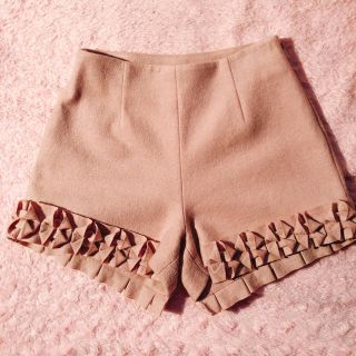 リリーブラウン(Lily Brown)の★riche chat様専用★lilybrown タックフリルショートパンツ(ショートパンツ)