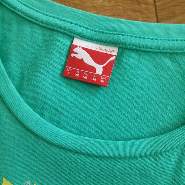 PUMA(プーマ)のPUMA☆着用2回☆半袖Tシャツ USサイズS レディースのトップス(その他)の商品写真