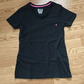 ビラボン(billabong)のBILLABONG☆着用一度☆無地 ポケットTシャツ レディースM(その他)