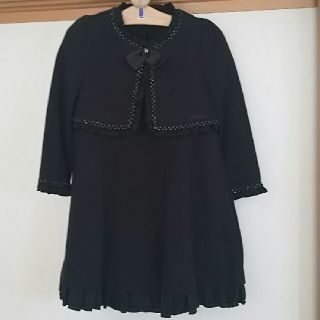 ジルスチュアートニューヨーク(JILLSTUART NEWYORK)のジル・スチュワート ニューヨーク110size黒のフォーマル服(ワンピース)