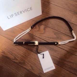 リップサービス(LIP SERVICE)のLIP SERVICE 新品 ベルト(ベルト)