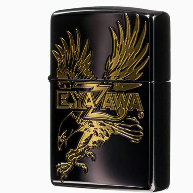 ZIPPO(フデ/羽ロゴ)ブラック|DIAMOND MOON通信販売|矢沢永吉 ZIPPO(フデ/羽ロゴ)ブラック|DIAMOND MOON通信販売|矢沢永吉
