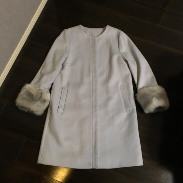 GU(ジーユー)のお値下げ中♡GU♡ファーコート レディースのジャケット/アウター(ロングコート)の商品写真