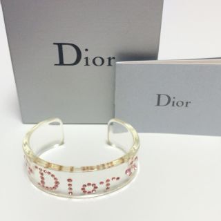 ディオール(Dior)のDior クリアーバングル スワロフスキー(ブレスレット/バングル)