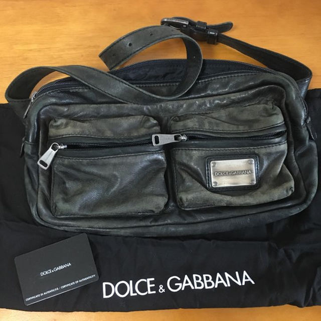 DOLCE&GABBANA(ドルチェアンドガッバーナ)の送料無料【DOLCE&GABBANA】ボディバッグ ウエスト ショルダー 正規品 メンズのファッション小物(その他)の商品写真