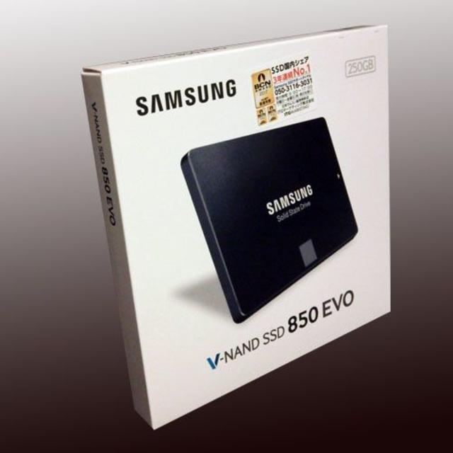 SAMSUNG(サムスン)の送料込 5年保証★サムスンSSD EVO 250GB MZ-75E250B/IT スマホ/家電/カメラのPC/タブレット(PCパーツ)の商品写真
