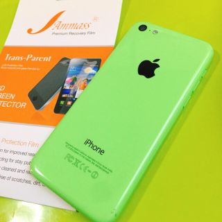 アップル(Apple)のiPhone5c 32GB 新品保護シート付きdocomo(スマートフォン本体)