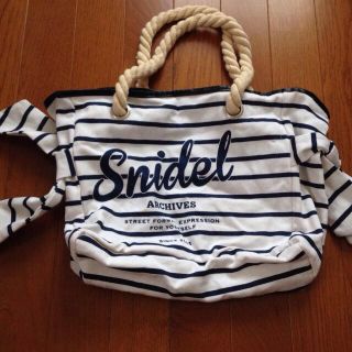 スナイデル(SNIDEL)の2014SS ムック本付録バッグ(トートバッグ)