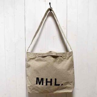 マーガレットハウエル(MARGARET HOWELL)のMHL. HEAVY LINEN 麻キャンバスショルダーバッグ*1400(ショルダーバッグ)