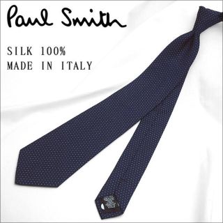 ポールスミス(Paul Smith)の16♡新品未使用 ポールスミス ドット柄シルクネクタイ ラッピング＆ショッパー付(ネクタイ)