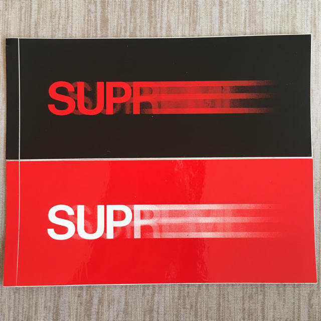 Supreme(シュプリーム)のsupreme  ステッカー モーションロゴ メンズのファッション小物(その他)の商品写真