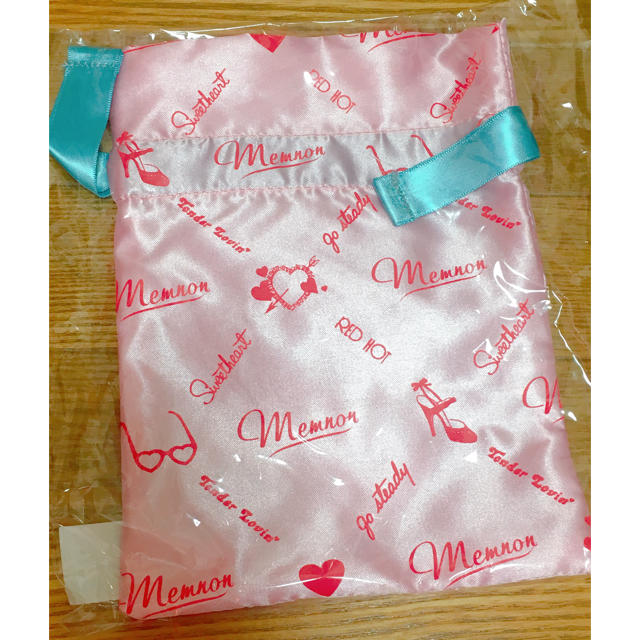 Memnon(メムノン)の新品♡送料込 メムノン巾着 レディースのファッション小物(ポーチ)の商品写真