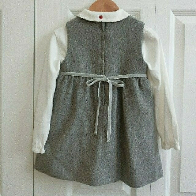 familiar(ファミリア)のhasukaka様ご専用☆【美品】familiar90  上質なワンピース  キッズ/ベビー/マタニティのキッズ服女の子用(90cm~)(ワンピース)の商品写真