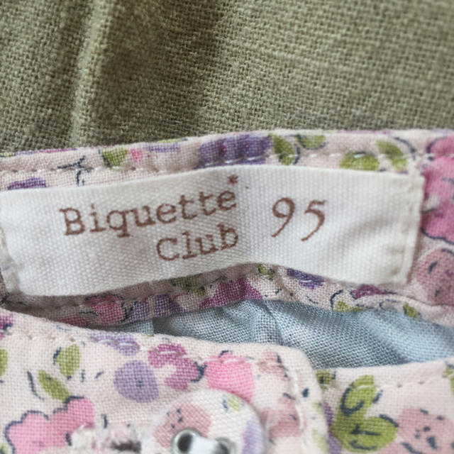 Biquette Club(ビケットクラブ)の140.Biquette Club/リバティワンピース95 キッズ/ベビー/マタニティのキッズ服女の子用(90cm~)(ワンピース)の商品写真