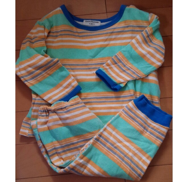 F.O.KIDS(エフオーキッズ)のF.Oキッズ　ベビーパジャマ80㎝ キッズ/ベビー/マタニティのベビー服(~85cm)(パジャマ)の商品写真