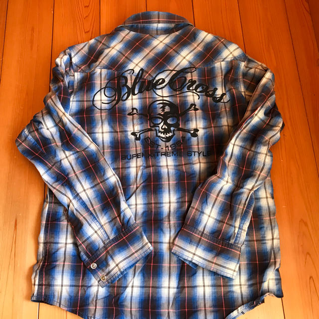bluecross(ブルークロス)のひぃたろうさま専用ブルークロスのシャツ キッズ/ベビー/マタニティのキッズ服男の子用(90cm~)(Tシャツ/カットソー)の商品写真