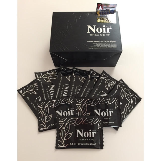 NOIR(ノワール)のNoir 極み茶葉★ 20包 コスメ/美容のダイエット(ダイエット食品)の商品写真